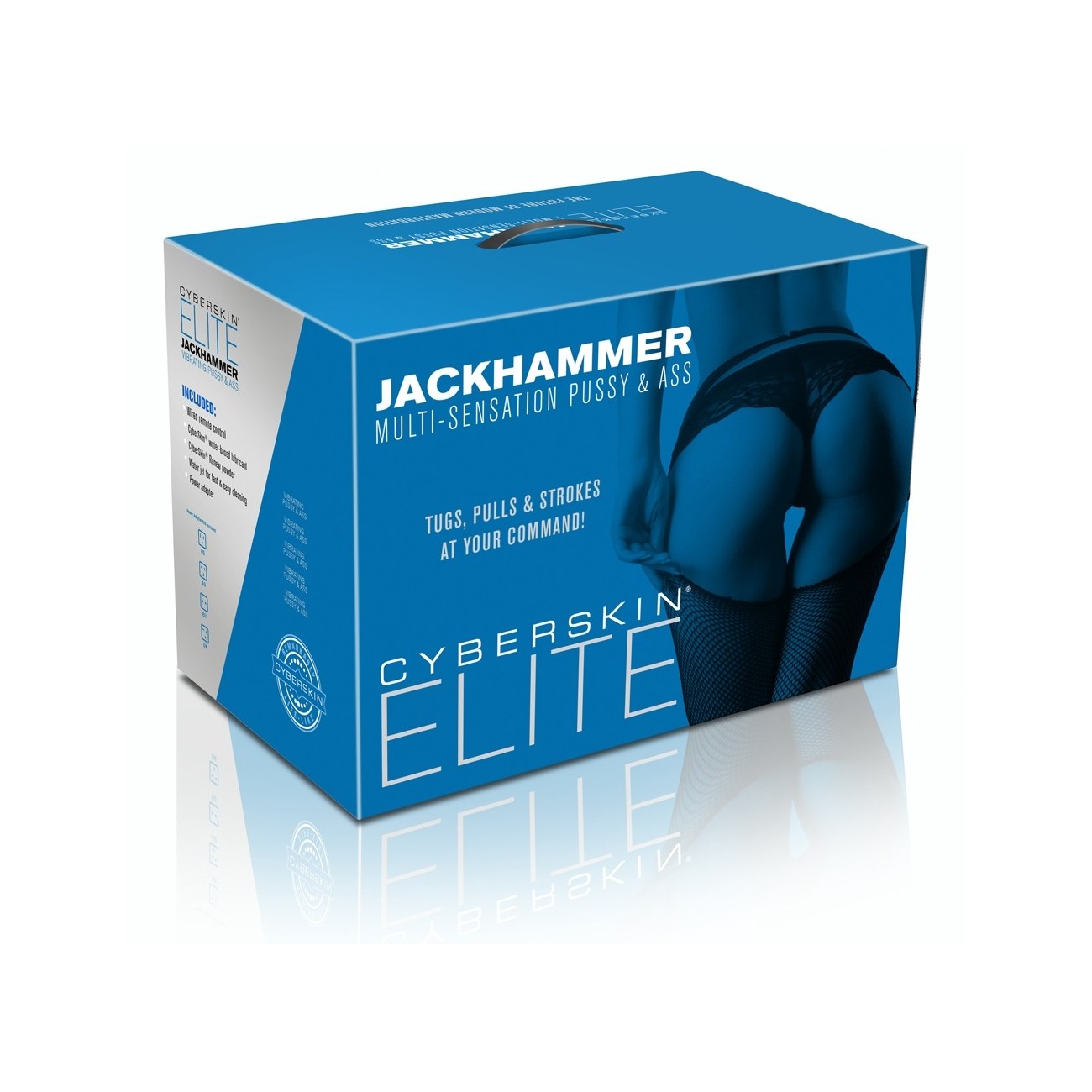 Bacino Realistico Jackhammer 2 in 1 Vibrante e Riscaldante - immagine 5