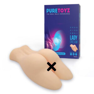 Masturbatore vagina e ano Lady Dream realistico in TPR
