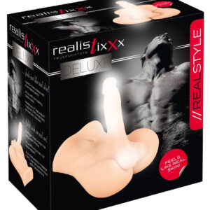 Mezzo busto realistico uomo Rhyne in TPR Soft Skin