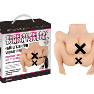 Masturbatore 4 ingressi con 2 vagine e 2 ani
