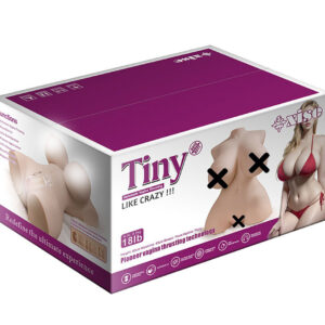 Torso donna realistico Tiny con movimento a spinta