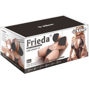 Torso donna realistico Frieda con vibrazione e suzione
