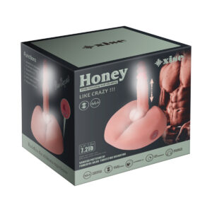 Mezzo busto realistico uomo XISE Honey con confezione