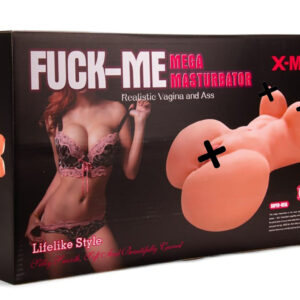 Confezione X-MEN Fuck-Me Mega Masturbator, busto femminile realistico da 50 cm
